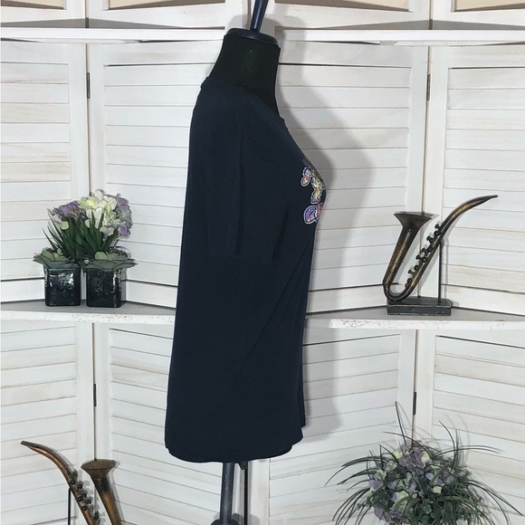 Grateful Dead Multicolor Dancing Bears Navy Blue Cotton T Shirt S - Picture 6 of 8